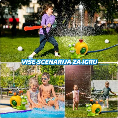 AquaHit - 2u1 prskalica za travnjak - igračka - Slika 6