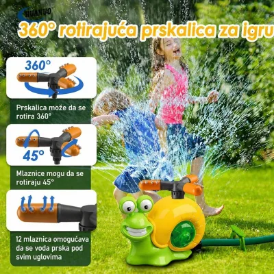 Rotacija od 360° za maksimalno dvorišno osveženje