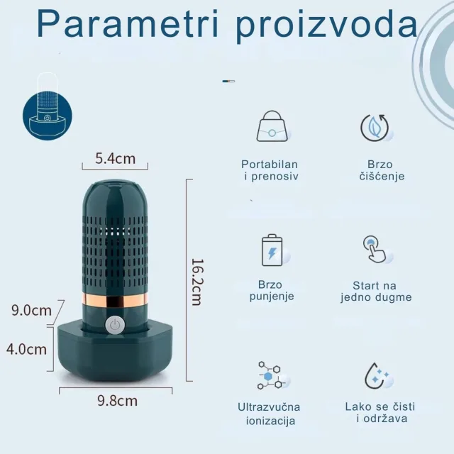 Ultrazvučni prečistač hrane - AquaSonic 2025