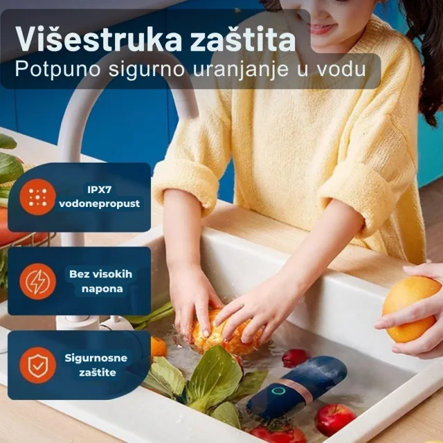 Ultrazvučni prečistač hrane - AquaSonic 2025