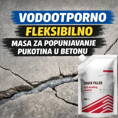 BetonFlex Pro 500 - Elastični filer za pukotine (500ml)