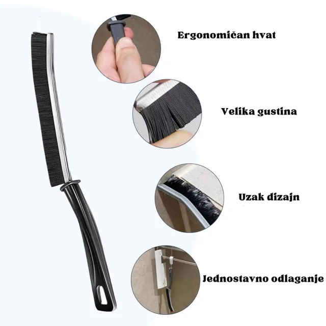 Brush Set Pro - Set od 8 četki i dodataka za čišćenje