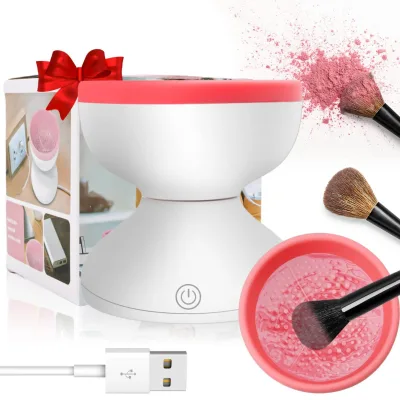 CleanBlend - Električni čistač četkica za šminku pogodna za tečni puder, korektor, konturu, rumenilo i senke. - Slika 4