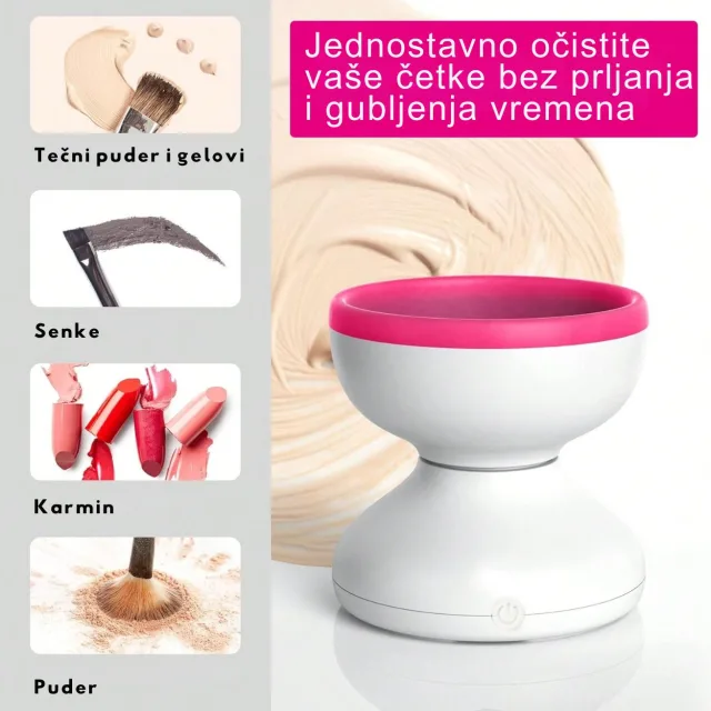 CleanBlend - Električni čistač četkica za šminku