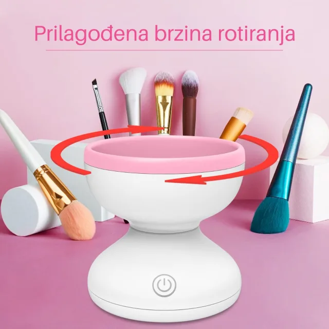 CleanBlend - Električni čistač četkica za šminku