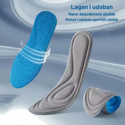 ComfortStep 5D Memorijski ulošci – udobnost na svakom koraku (2 para) - Slika 3