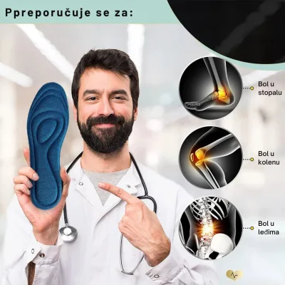 ComfortStep 5D Memorijski ulošci – udobnost na svakom koraku (2 para) - Slika 4