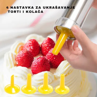 DekorPro 2u1 - Set za pravljenje keksa i dekoraciju kolača - Slika 5