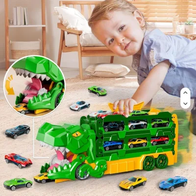 DinoTruck - Kamion dinosaur sa trkaćom stazom - Slika 2