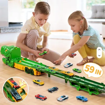 DinoTruck - Kamion dinosaur sa trkaćom stazom - Slika 3