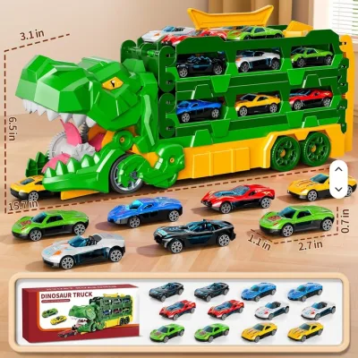 DinoTruck - Kamion dinosaur sa trkaćom stazom - Slika 5