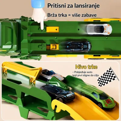 Magično "gutanje" autića za beskrajnu zabavu