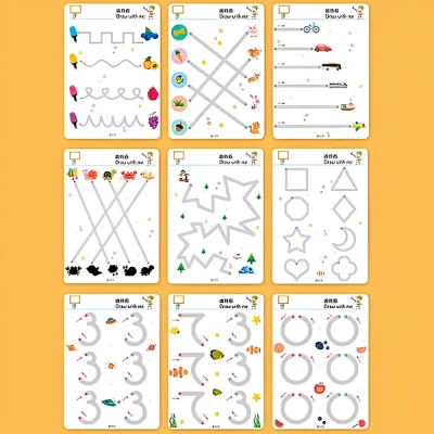 DotBook – Edukativni set knjiga za decu za razvoj pisanja, mašte i koncentracije - Slika 3