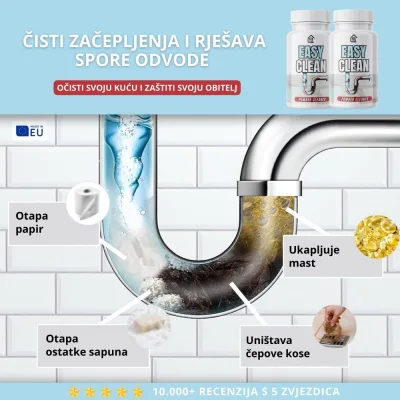 Snažno uklanjanje začepljenja