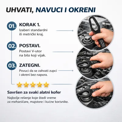 GripMax – Pametni ključ koji mijenja cijeli set alata - Slika 5