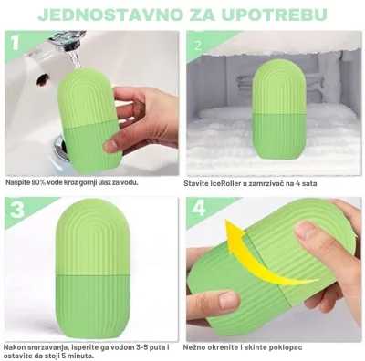 Ledeni masažer za negu lica | ICECONTOUR - Slika 6
