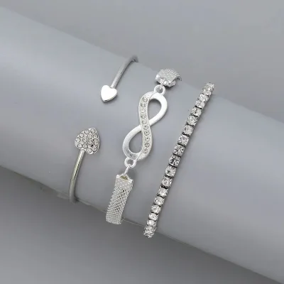 InfinityCharm – Elegantni set od tri narukvice - Slika 2
