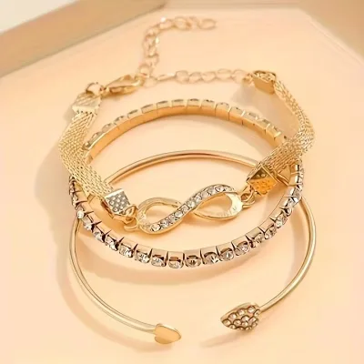 InfinityCharm – Elegantni set od tri narukvice - Slika 3
