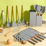 Silikonski kuhinjski set od 19 delova KitchenPro