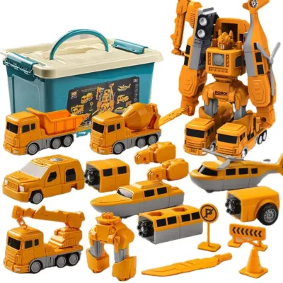 Magnetni Građevinski Transformer Set 2026 | MagBuild - Slika 1