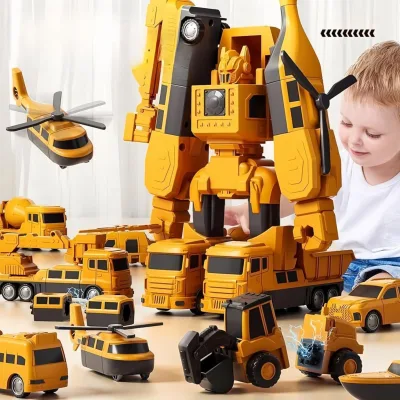 Magnetni Građevinski Transformer Set 2026 | MagBuild - Slika 3
