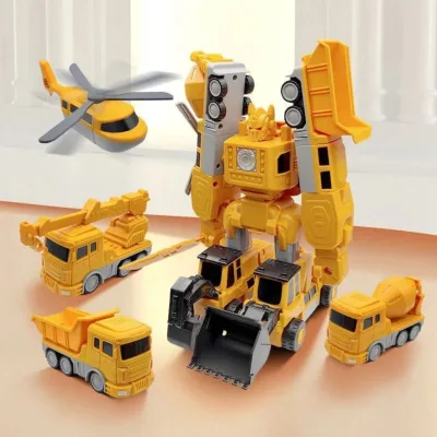 Magnetni Građevinski Transformer Set 2026 | MagBuild - Slika 5