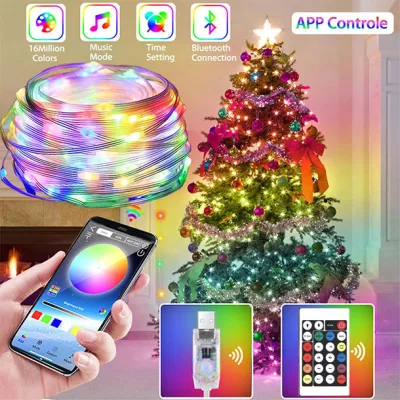 🎄Magična Svetla🎄 - Praznične LED Lampice za Jelku (10m)