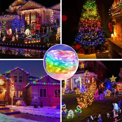 🎄Magična Svetla🎄 - Praznične LED Lampice za Jelku (10m) - Slika 5