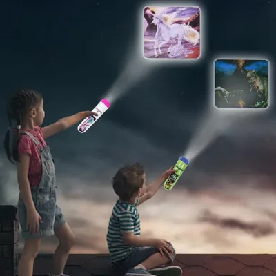 MagicStory – Dečiji projektor lampa sa 24 slike (Dino & Unicorn) - Slika 2