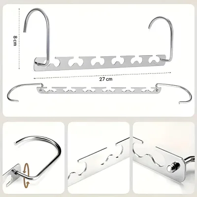 MaxiHanger | Metalne vešalice za uštedu prostora (2 komada) - Slika 3