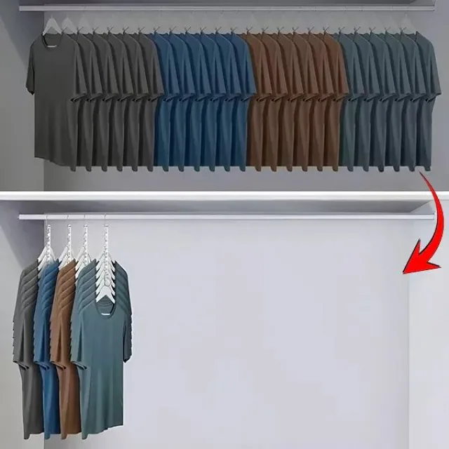 MaxiHanger | Metalne vešalice za uštedu prostora (2 komada)