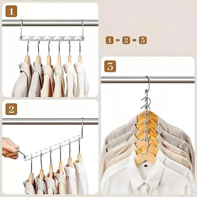 MaxiHanger | Metalne vešalice za uštedu prostora (2 komada)