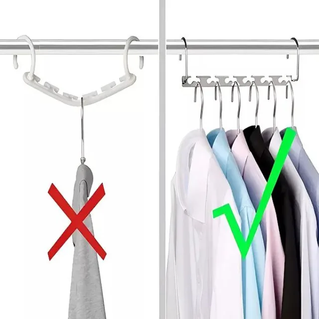 MaxiHanger | Metalne vešalice za uštedu prostora (2 komada)