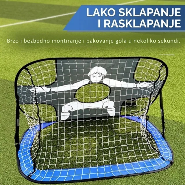 Portable Soccer 2-u-1 Fudbalski Gol