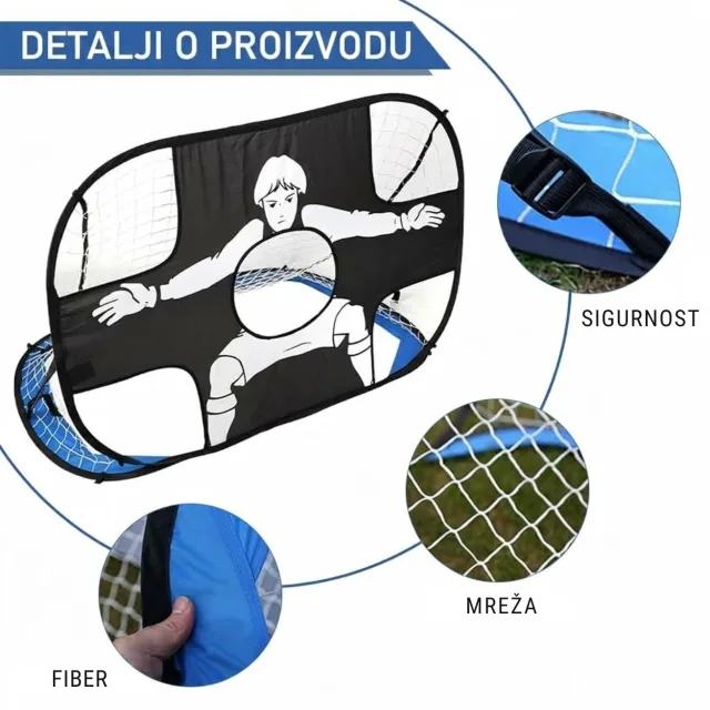 Portable Soccer 2-u-1 Fudbalski Gol