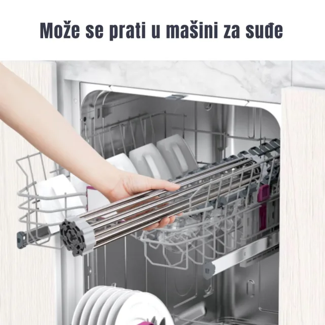 RollDry - Sklopiva višenamenska rešetka za sušenje posuđa