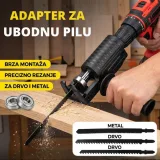 Adapter za ubodnu testeru – Pretvorite bušilicu u moćnu lisičarku