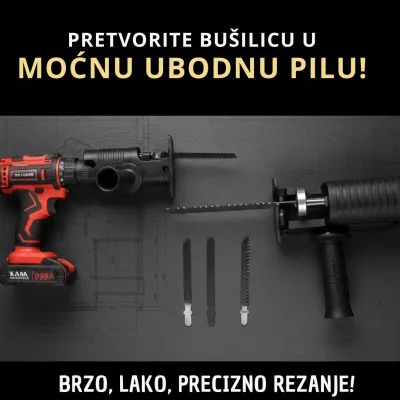 Adapter za ubodnu testeru – Pretvorite bušilicu u moćnu lisičarku - Slika 2