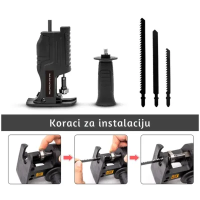 Adapter za ubodnu testeru – Pretvorite bušilicu u moćnu lisičarku - Slika 5