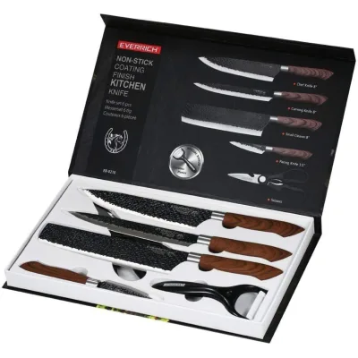 Set kuhinjskih noževa BlackEdge Pro Profesionalni kvalitet, izgled i preciznost u svakom sečenju