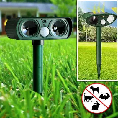 SonicGuard – Solarni ultrazvučni rasterivač životinja i štetočina - Slika 2