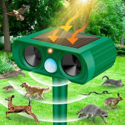 SonicGuard – Solarni ultrazvučni rasterivač životinja i štetočina - Slika 4
