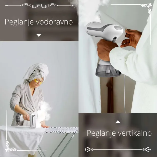 Savršeno ispeglana odeća bez napora!