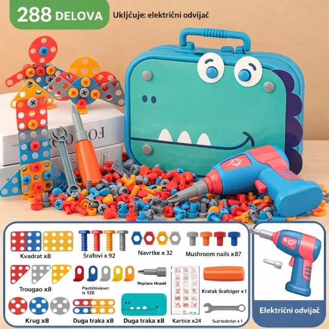 ToolPlay – Kreativni set (288 kom)