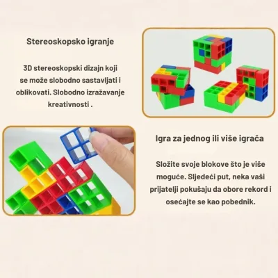 Tower Tetris – Edukativna balans igra za sve generacije - Slika 3