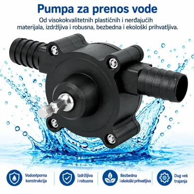 Pretvorite običnu bušilicu u moćnu pumpu za pretakanje