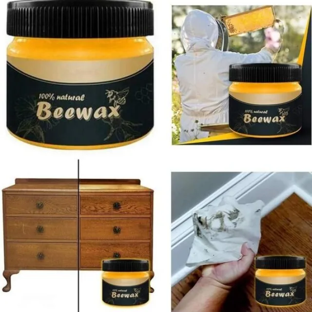 WoodWax, pčelinji vosak za obnovu drvenog nameštaja, parketa ili laminata 1+1 GRATIS! - Slika 2