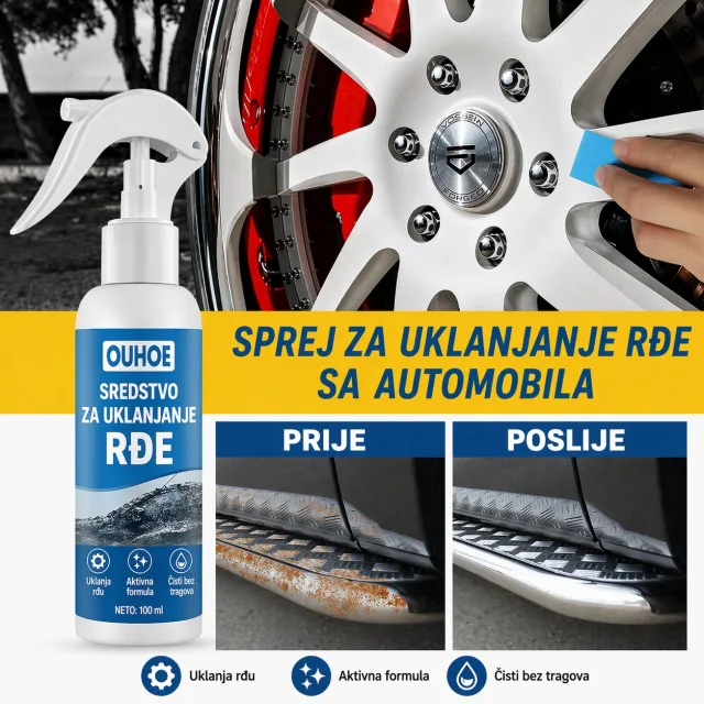 Moćna formula koja otapa hrđu u minuti